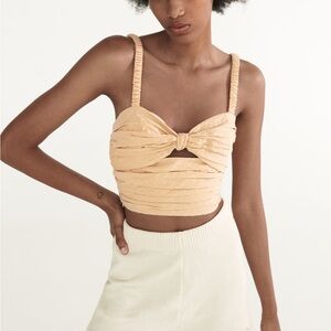 Zara cut out top